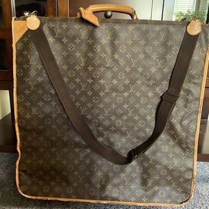 Louis Vuitton Vintage Large Garment Bag 30 years old, with new strap